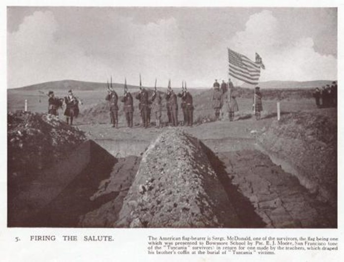 The Burial Of Casualties From The Otranto