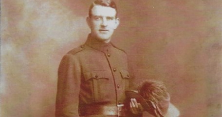 Ernest In His Australian Uniform