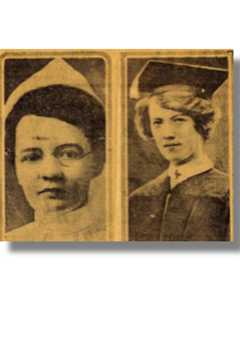 19 May 1917 : American Nurses Helen Burnett and Edith Ayne
