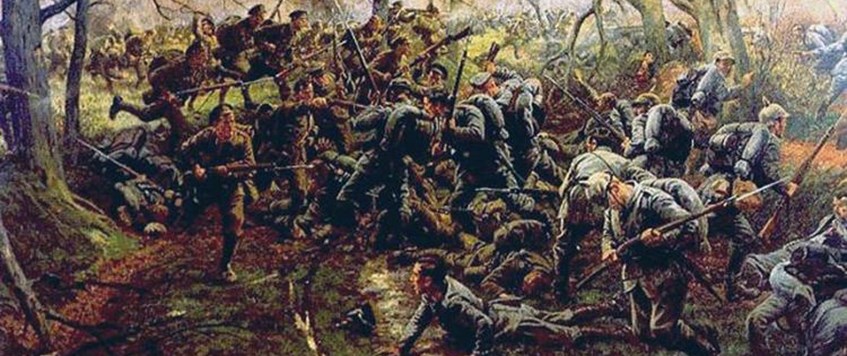 BATTLE OF NONNE BORSSCHEN 11TH NOVEMBER 1914 - Verne Littley