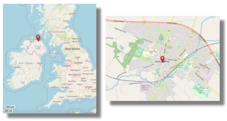 Location of Foresst Hill in south London (cc OpenStreetMap)