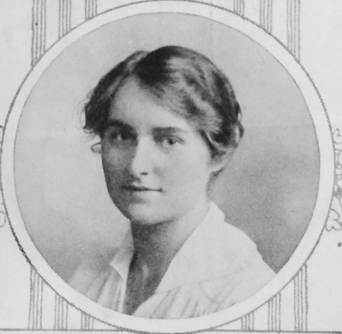 Iris Mary Hotblack as featured at the time of her engagement in 1915