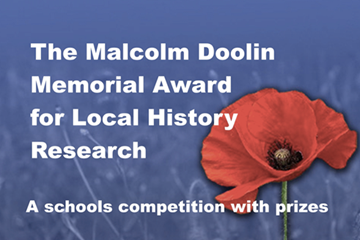 SCHOOLS COMPETITION : The Malcolm Doolin Memorial Award for Local History Research by Schools and Youth groups 2022/2023
