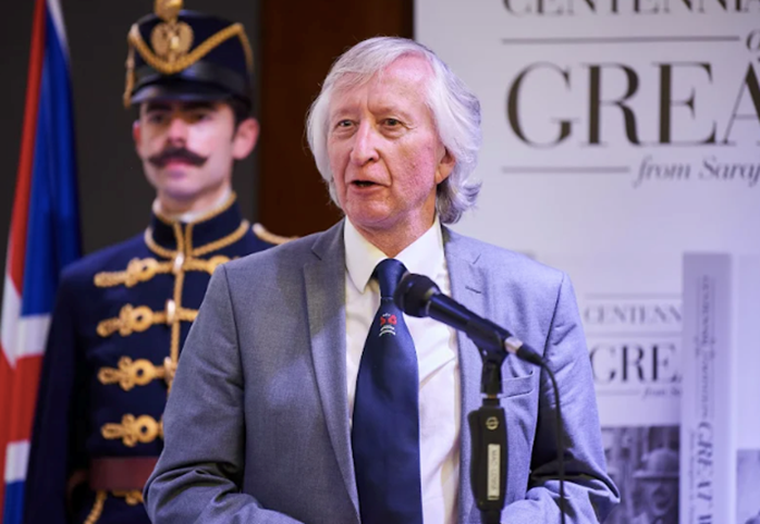 Tony Bolton, Chair of The Western Front Association