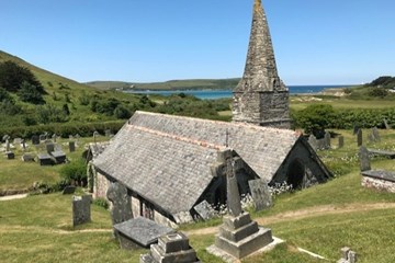 Blessed be St Enodoc : The Great War Story of a Cornish Church and those buried there.