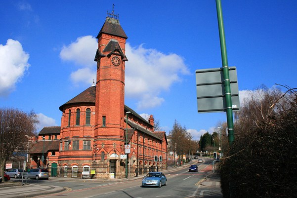 The Former Woodborough Road Baptist Church Building.
