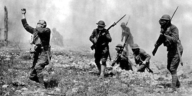 US Soldiers in World War One