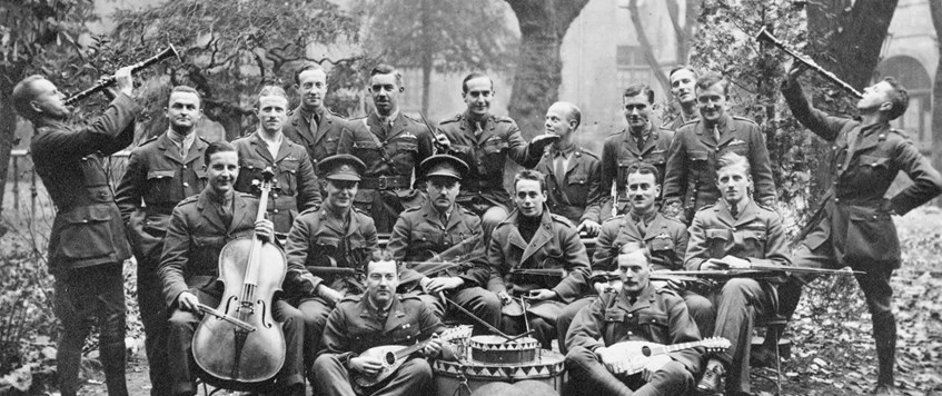'Be British, Keep Smiling: Music in PoW Camps 1914-18' by Dr Emma Hanna