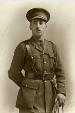 16 November 1916 : 2nd Lt Theodore Ionides, 2nd Bn, Oxfordshire & Buckinghamshire Light Infantry.