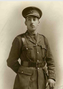 16 November 1916 : 2nd Lt Theodore Ionides, 2nd Bn, Oxfordshire & Buckinghamshire Light Infantry.
