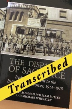 Ep. 178 – Irish Recruitment in World War One – Dr Tim Bowman, Dr Michael Wheatley & Dr William Butler