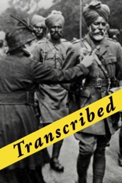 Ep. 156 – The Indian Army in the Great War – Dr Adam Prime