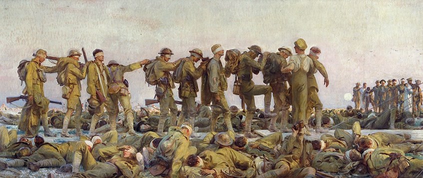 Martyn Watkinson - ‘Gassed’ - The Story behind the Painting by John Singer Sargent