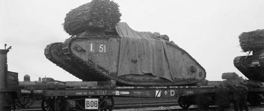 'Henry Hugh Tudor and the Plan for Cambrai. Tanks, shooting off map and smoke' by Ross Beadle