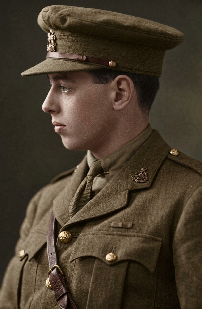 John Cridlan Barrett VC Colour