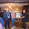 Presentation to Shrewsbury Arms Oxton June 2022