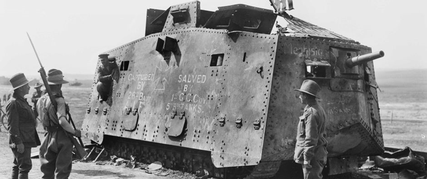 German Tanks at Villers Bretonneux, a talk by Chris Johns