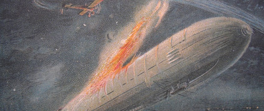 THE ZEPPELIN MENACE – THREAT & REALITY by Ian Castle