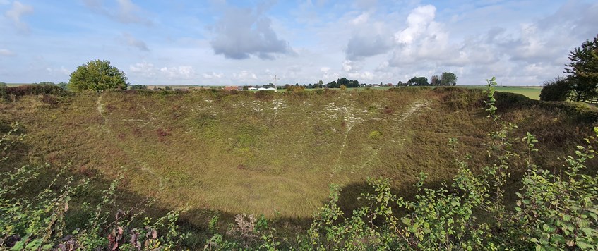 Remembrance Ceremony at Lochnagar Crater