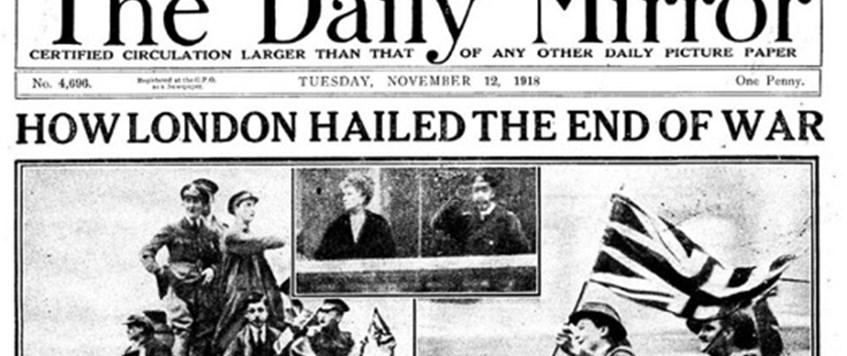 Now the War is Over talk given by Dr Daniel Weinbren