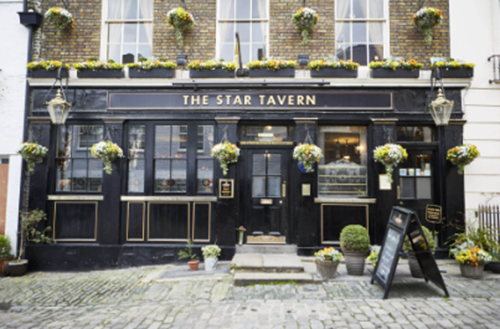 The Star Tavern, 6 Belgrave Mews W, London SW1X 8HT