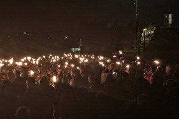 Passchendaele Remembrance Ceremony and Torchlight Procession