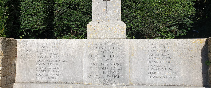 'Somerset War Memorials' with local author and historian Andrew Powell Thomas (1)