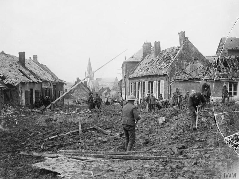 The German Withdrawal To The Hindenburg Line, March April 1917 Q5036