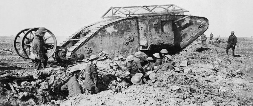 'Cambrai 1917: The myth of the first great tank battle' a talk given by Bryn Hammond.