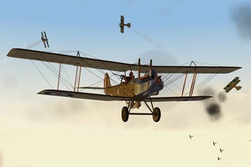 The strangest dog fight of the war?