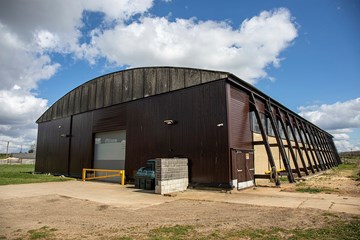 An Original First World War RAF Hangar and the story of 'RFC Bramham Moor'