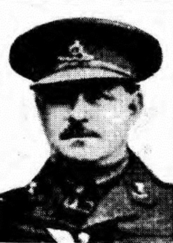 21 June 1917 : Major Henry George Vergottini Adler