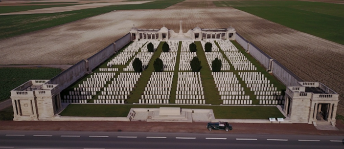 Dud Corner Cemetery (c) CWGC 2023