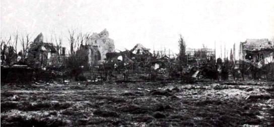 Langemarck im Oktober 1914
