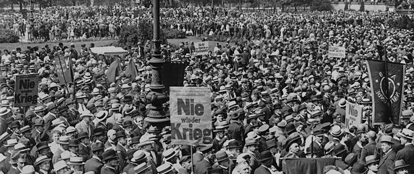 Making a stand against war: German oppostion to World War 1 by Prof Ingrid Sharp