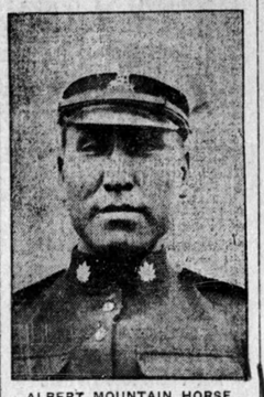 19 November 1915: Albert Mountain Horse