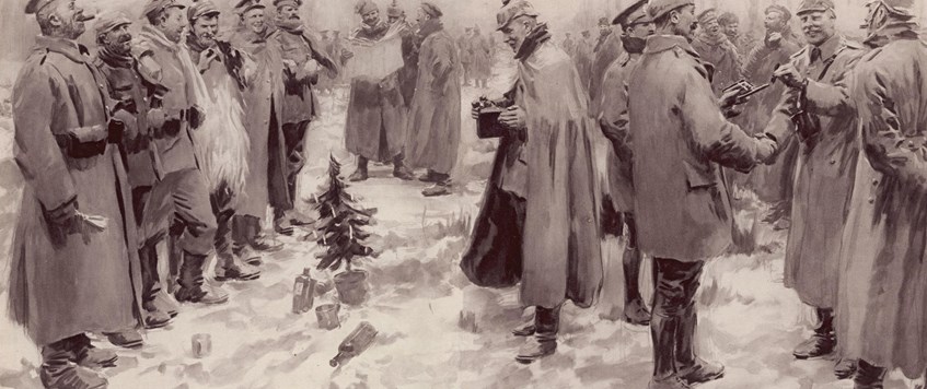 ONLINE: 'Not so silent nights: the 1914 Christmas truce' by Prof Mark Connelly