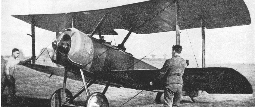 'From Flying Dreadnought to Dogfighter - The Troubled Birth of the British Fighter‘ a talk by Greg Baughen