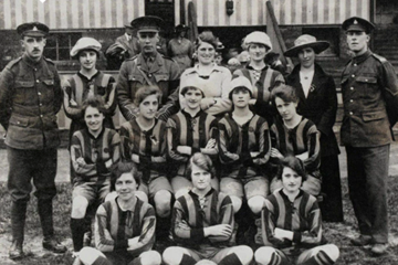 Women’s Football and the British Army. From the Great War to the Present Day