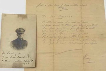 Discovery of WW1 stretcher-bearer’s bloodstained armband