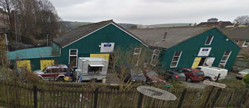 The 'Lewes Green Huts' (c) Google Street View 2024