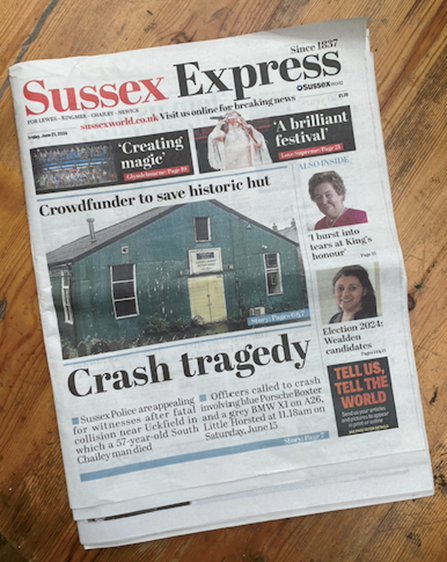 June 21 edition of the Sussex Express