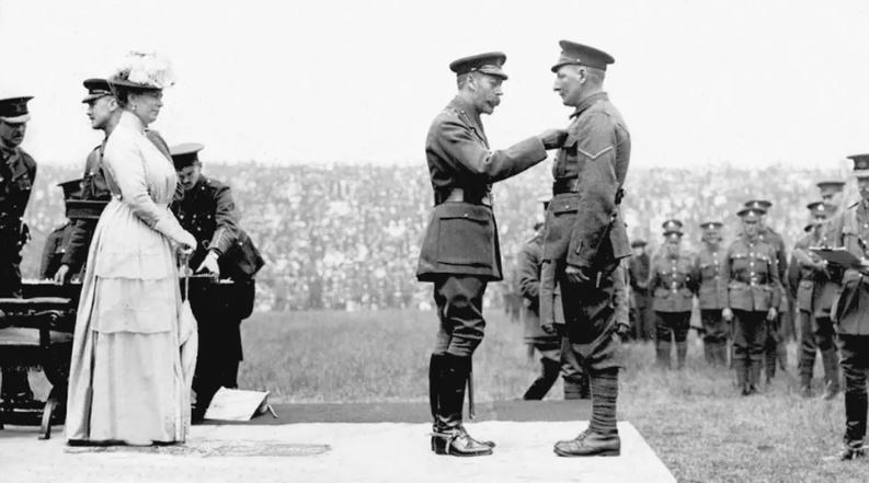 Victoria Cross Awardes By The King