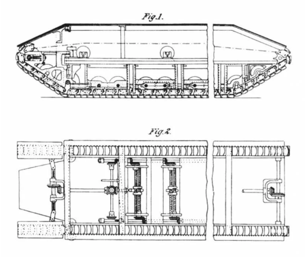 Part Of De Mole’S Original Design For His Armored Vehicle (Source David Fletcher)