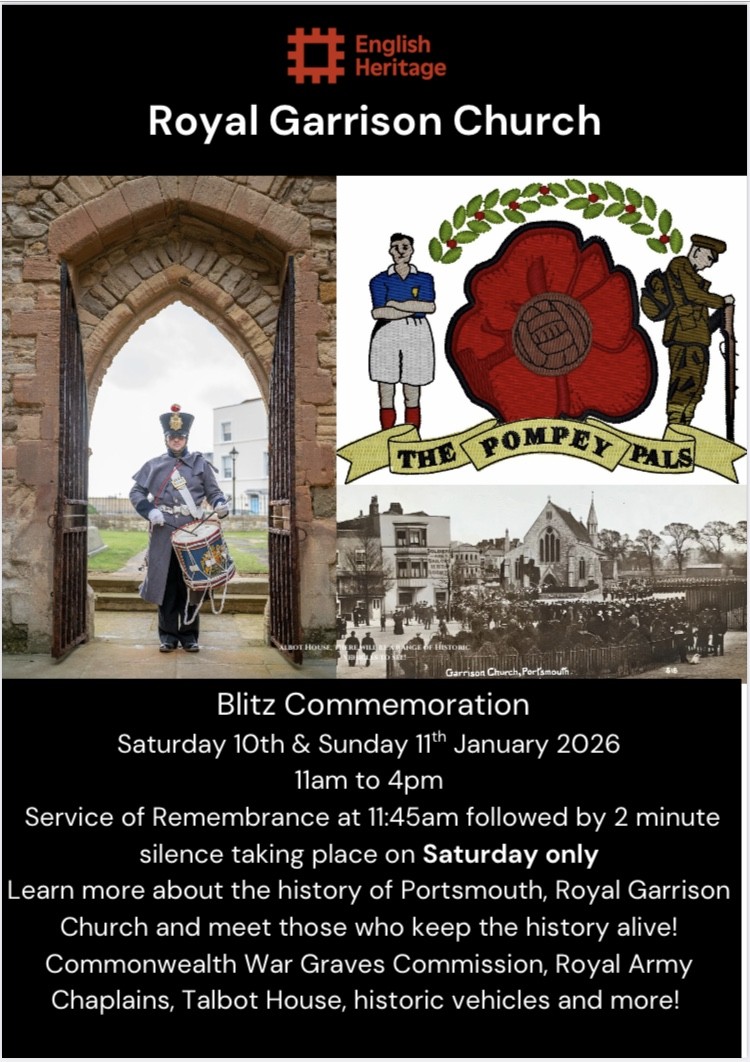 EH Pompey Pals Royal Garrison Church Jan 26
