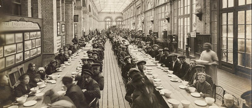 Belgian Refugees At Alexandra Palace