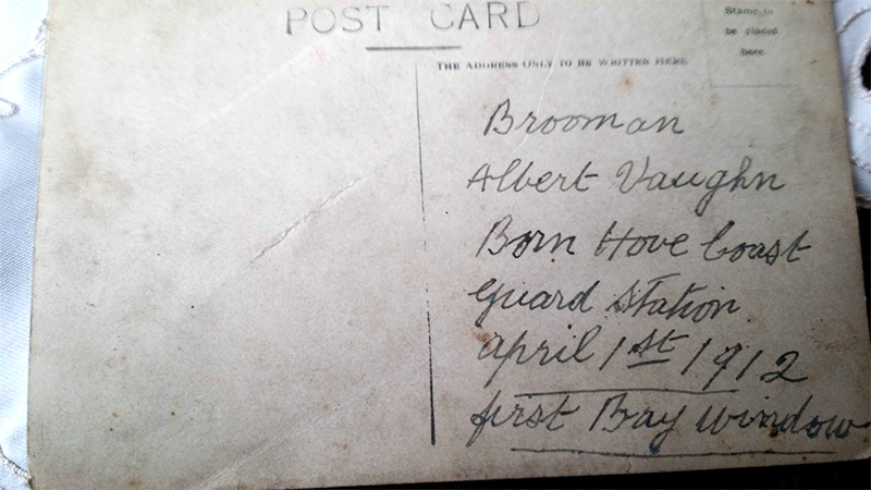 Albert Brooman Postcard