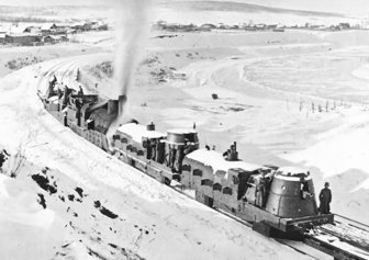 Armoured Train On The Trans Siberian Railway