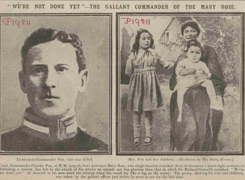 Daily Mirror Piece 1918