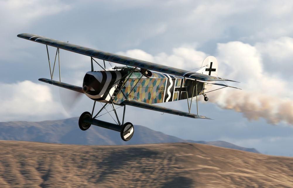 A Long Distance Fokker Dvii